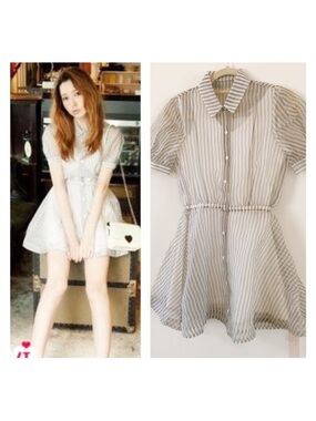 NWT Dreamy Snidel Gauze Dress